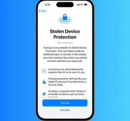 殷都苹果授权维修店分享被盗设备保护功能开启方法